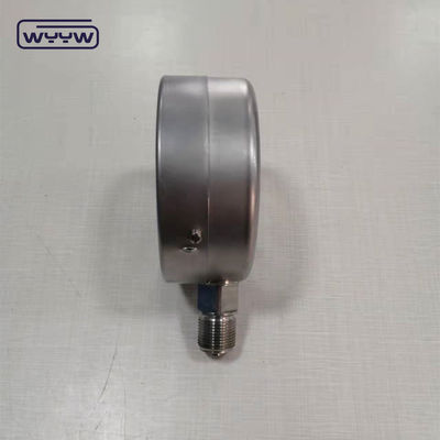 63mm قطر فولاذ المقاوم للصدأ مقياس الضغط رابط OEM