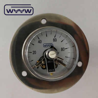مقياس الضغط الكهربائي للاتصال 63mm لجميع التطبيقات الصناعية حول العالم