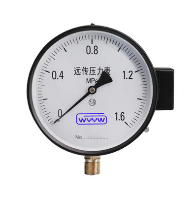 Remote Reading Pressure Gauge with 4-20mA Output, RS485 Modbus, and Stainless Steel Case for Industrial Monitoring