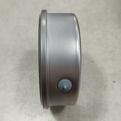 مقياس ضغط هيدروليكي مملوء بسائل 4 بوصة 100 مم مع نطاق 0-2.5 ميجا باسكال/0-25 كجم/سم² وتصميم مقاوم للصدمات