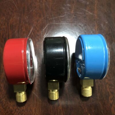 مقياس ضغط اختبار الغاز بطول 2 بوصة (50 مم) مع نطاق 0-25MPa وشهادة الدقة العالية لأنظمة الغاز