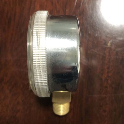 مقياس ضغط الأوكسجين بطول 2 بوصة مع نطاق 0-4000 PSI معتمد على أوكسجين آمن لتطبيقات الغاز الطبيعي والغاز المسال