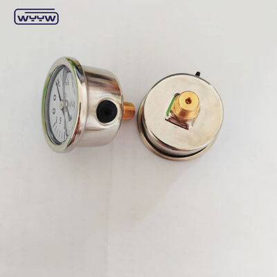 مقياس ضغط مملوء بالجلسرين 40 مم 2500 كيلو باسكال لأنظمة إطفاء الحريق