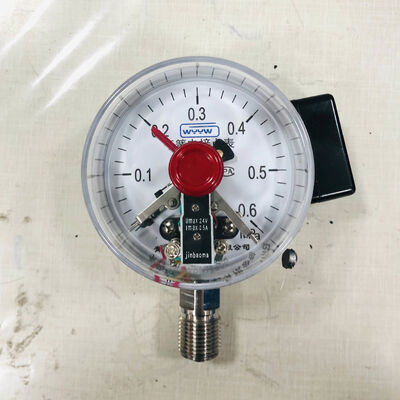 4" 100mm All Stainless Steel Explosion-Proof Pressure Gauge | 0-0.6MPa