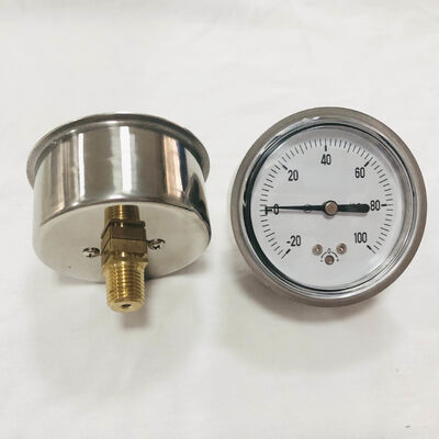 2مقياس ضغط كبسولة H2O من 5 بوصات 60mm-20~100cm