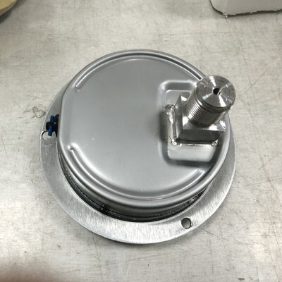 2.5" 100mm Front Flange Capsule Pressure Gauge | -25~25kPa | All Stainless Steel